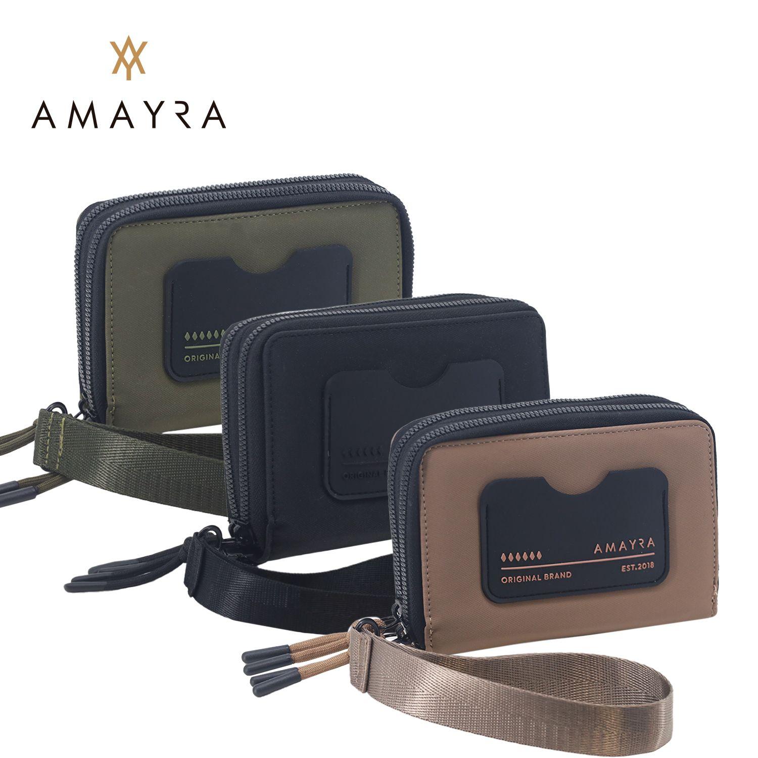 Billetera 2 Cierres Amayra Varios Colores 67.3500076